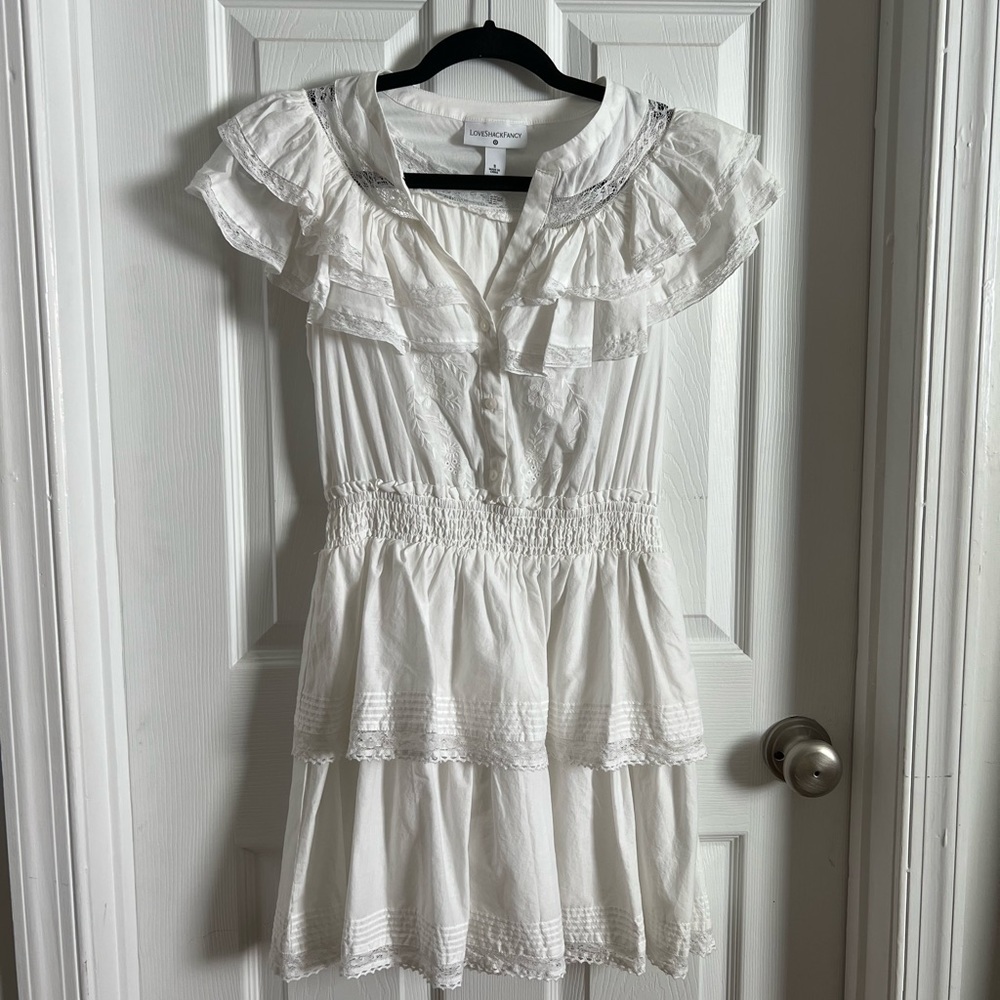 LOVESHACKFANCY x TARGET Ruffle Mini Dress NWOT